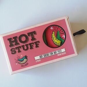 NWOT Hot Stuff Men's Novelty Socks - 3 Pairs